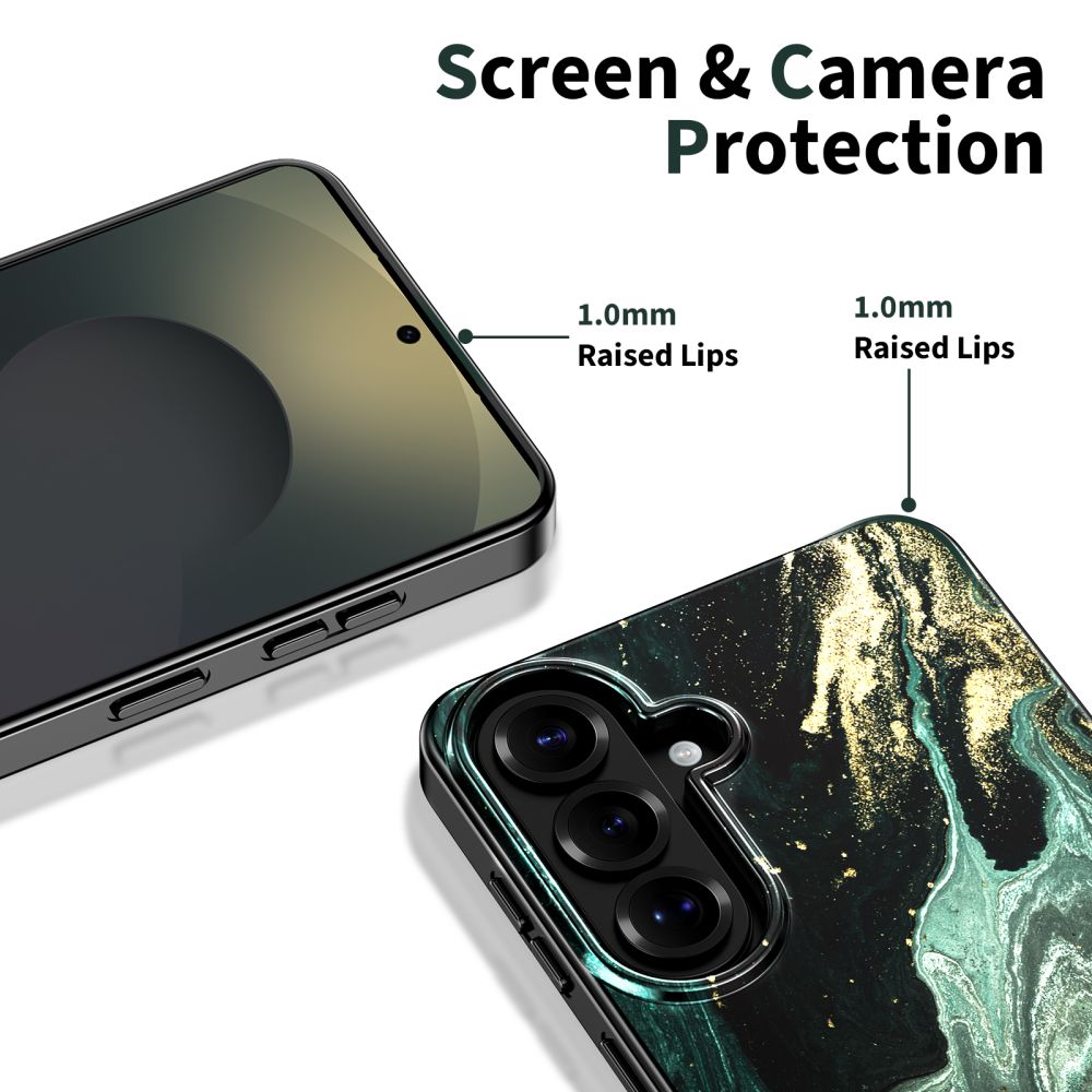 iTok webáruház - Tech-Protect Tech-Protect Lamano MagSafe tok Samsung Galaxy S26 készülékhez (fekete és zöld) 3 Tech-Protect Lamano MagSafe Case for Samsung Galaxy S26 (fekete és zöld)