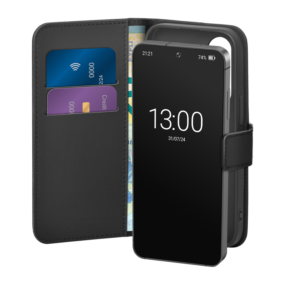 iTok webáruház - Puro Puro Eco-Leather pénztárcatok Samsung Galaxy S26 Plus készülékhez (fekete) 1 Puro Eco-Leather Case for Samsung Galaxy S26 Plus with Wallet (fekete)