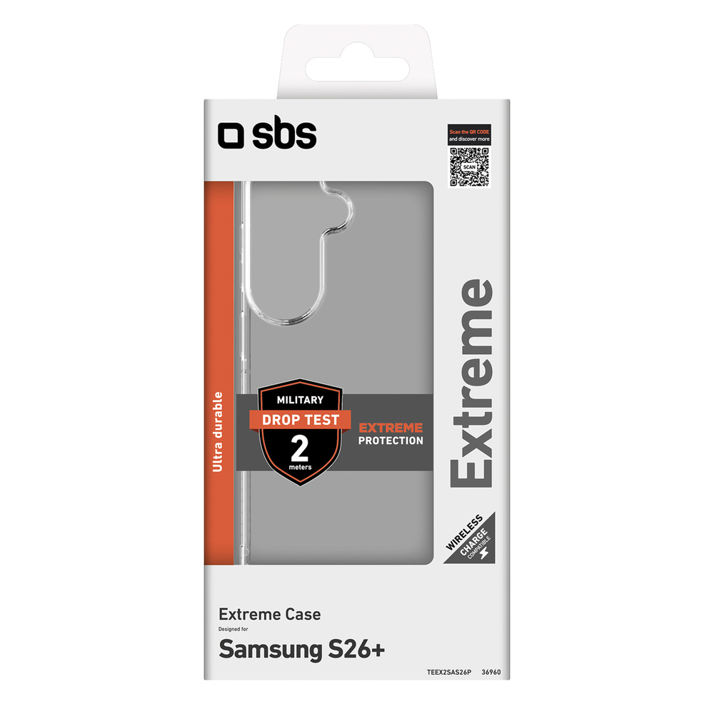 iTok webáruház - SBS SBS Extreme X2 tok Samsung Galaxy S26 Plus készülékhez (átlátszó) 2 SBS Extreme X2 Case for Samsung Galaxy S26 Plus (átlátszó)