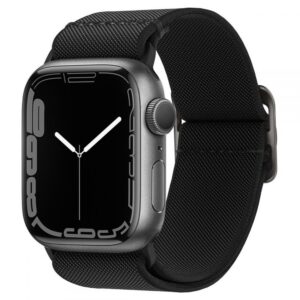 Spigen Fit Lite szíj Apple Watch 4/5/6/7/8/9/SE/Ultra órákhoz (42/44/45/49 mm) (fekete)