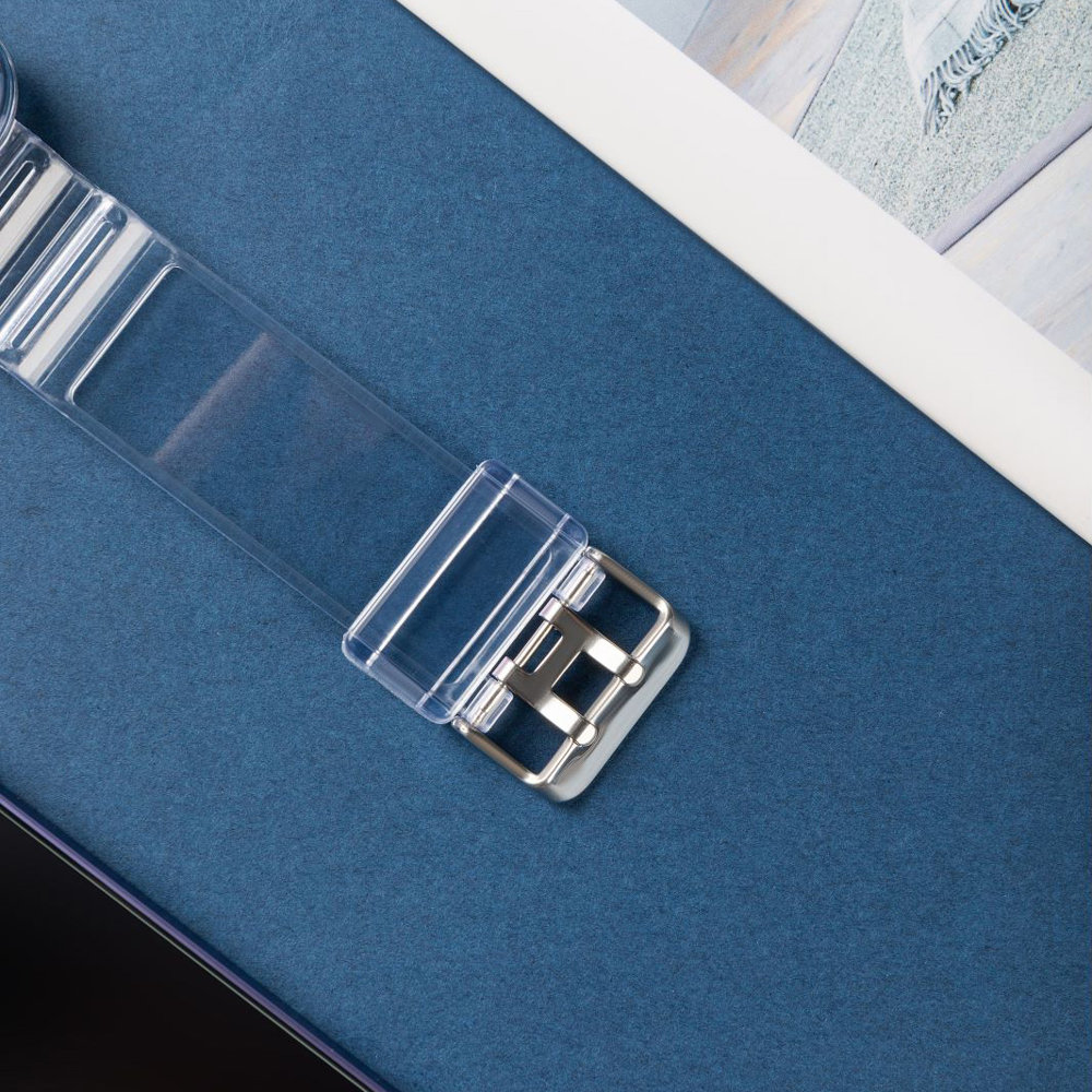 iTok webáruház - Hurtel Strap Light Set szilikon szíj és tok Apple Watch 42mm készülékhez (sárga) 6 Silicone Band Strap Bracelet Case Strap Light Set for Apple Watch 42mm (sárga)
