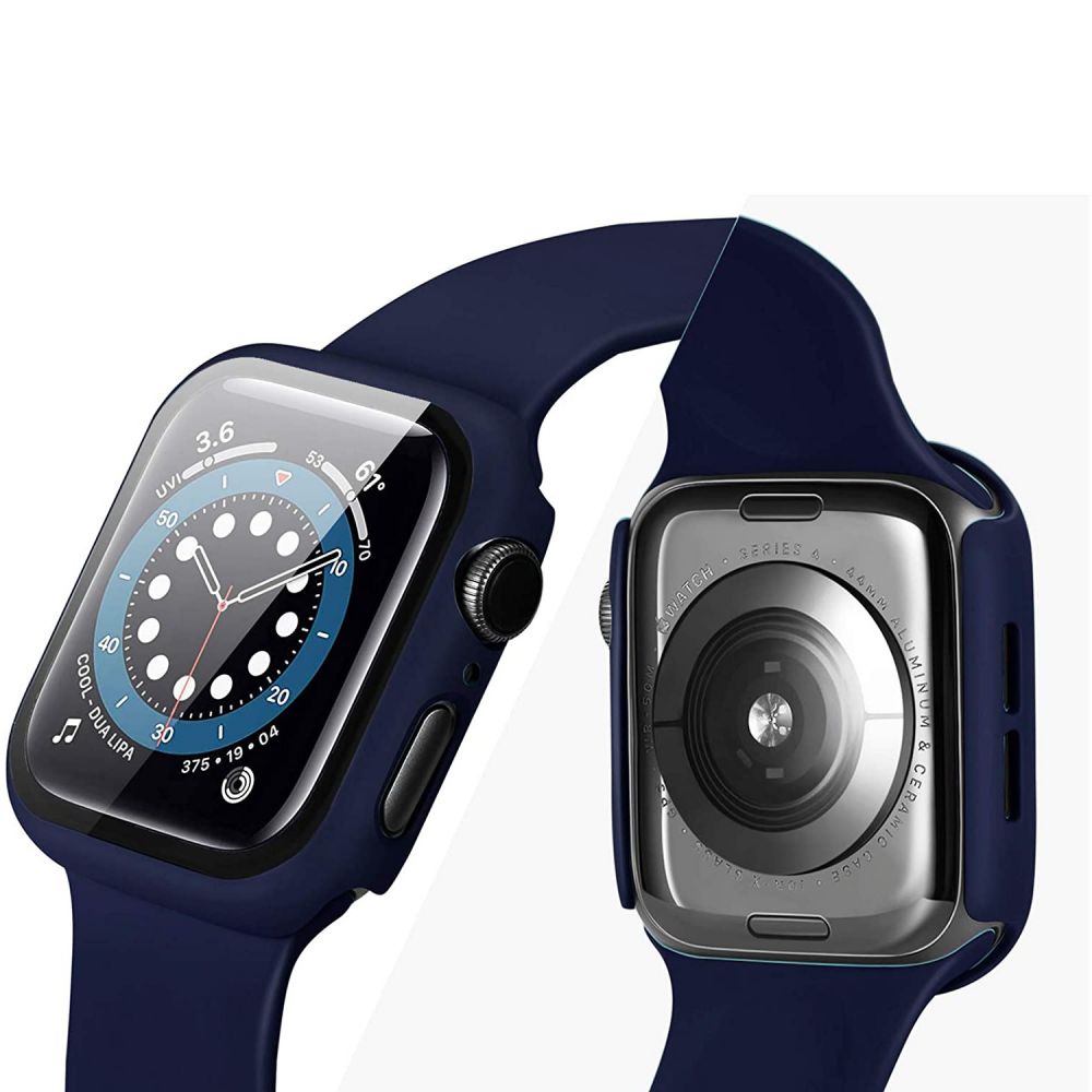 iTok webáruház - Tech-Protect Tech-Protect Defense360 tok Apple Watch 4 / 5 / 6 / SE (40 mm) – fekete (fekete) 3 Tech-Protect Defense360 Case for Apple Watch 4 / 5 / 6 / SE (40mm) (fekete)