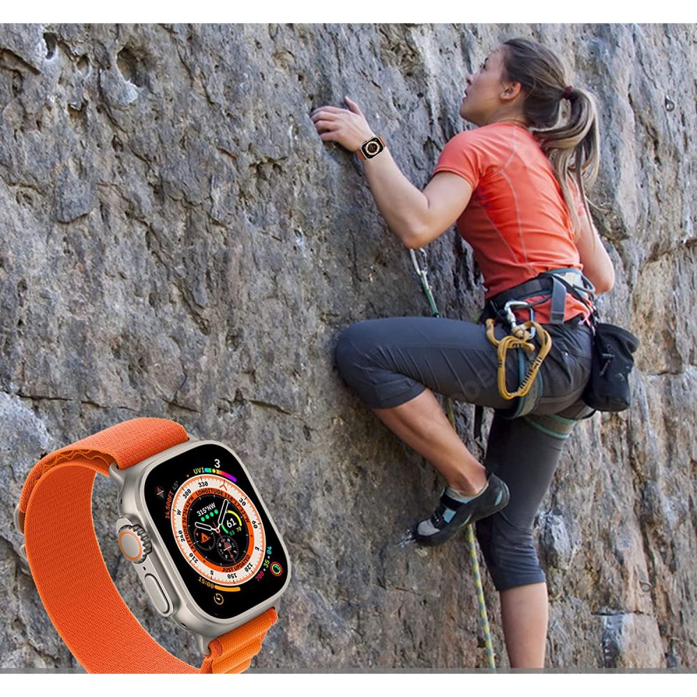 iTok webáruház - Tech-Protect Tech-Protect Nylon Pro szíj Apple Watch 4 / 5 / 6 / 7 / 8 / 9 / SE / Ultra 1 / 2 (42/44/45/49 mm) (sötétzöld) 5 Tech-Protect Nylon Pro Strap for Apple Watch 4 / 5 / 6 / 7 / 8 / 9 / SE / Ultra 1 / 2 (42/44/45/49 mm) (sötétzöld)