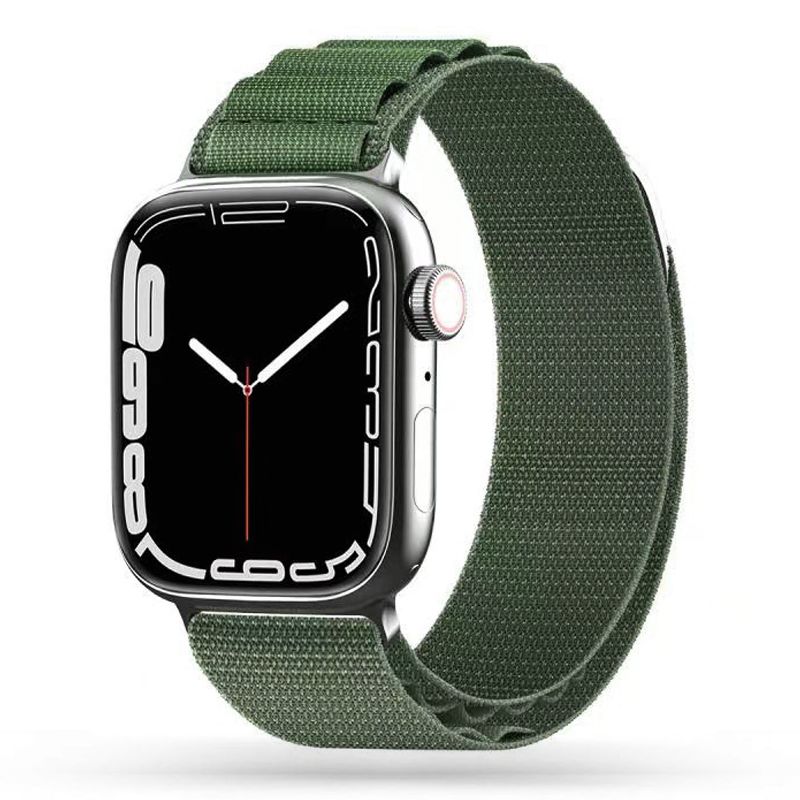 iTok webáruház - Tech-Protect Tech-Protect Nylon Pro szíj Apple Watch 4 / 5 / 6 / 7 / 8 / 9 / SE / Ultra 1 / 2 (42/44/45/49 mm) (sötétzöld) 7 Tech-Protect Nylon Pro Strap for Apple Watch 4 / 5 / 6 / 7 / 8 / 9 / SE / Ultra 1 / 2 (42/44/45/49 mm) (sötétzöld)