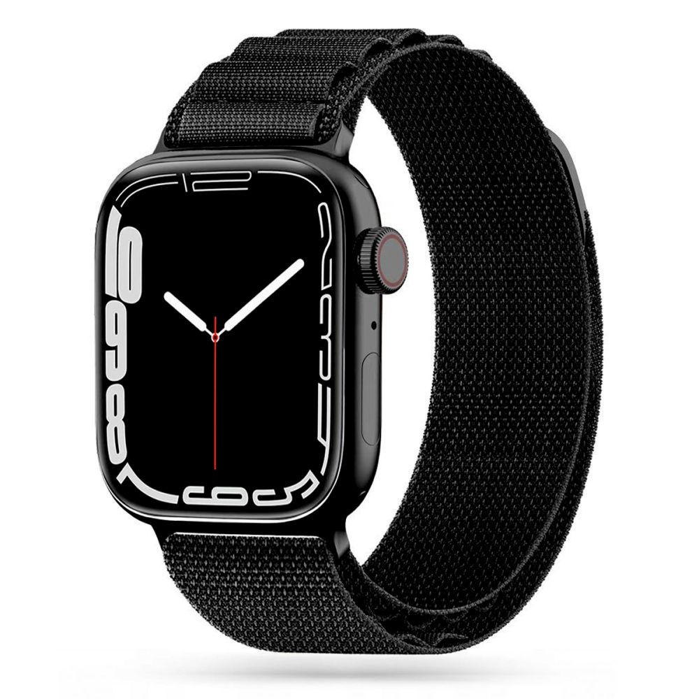 iTok webáruház - Tech-Protect Tech-Protect Nylon Pro szíj Apple Watch 4 / 5 / 6 / 7 / 8 / 9 / SE / Ultra 1 / 2 (42/44/45/49 mm) (fekete) 7 Tech-Protect Nylon Pro Strap for Apple Watch 4 / 5 / 6 / 7 / 8 / 9 / SE / Ultra 1 / 2 (42/44/45/49 mm) (fekete)
