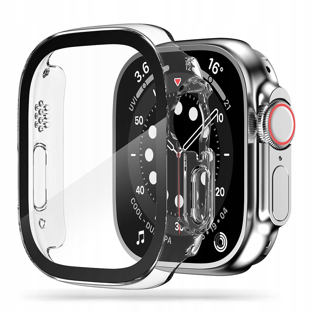 iTok webáruház - Tech-Protect Tech-Protect Defense360 tok Apple Watch Ultra 1/2 (49 mm) készülékhez (átlátszó) 1 Tech-Protect Defense360 Case for Apple Watch Ultra 1/2 (49mm) (átlátszó)