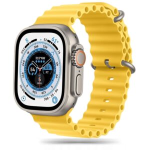 Tech-Protect IconBand Pro szíj Apple Watch készülékhez 42/44/45/49 mm (sárga)