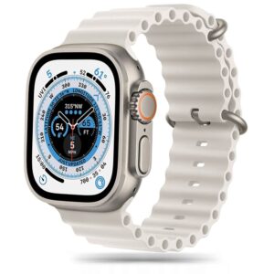 Tech-Protect IconBand Pro szíj Apple Watch 4 / 5 / 6 / 7 / 8 / 9 / SE / Ultra 1 / 2 (42/44/45/49 mm) (bézs)