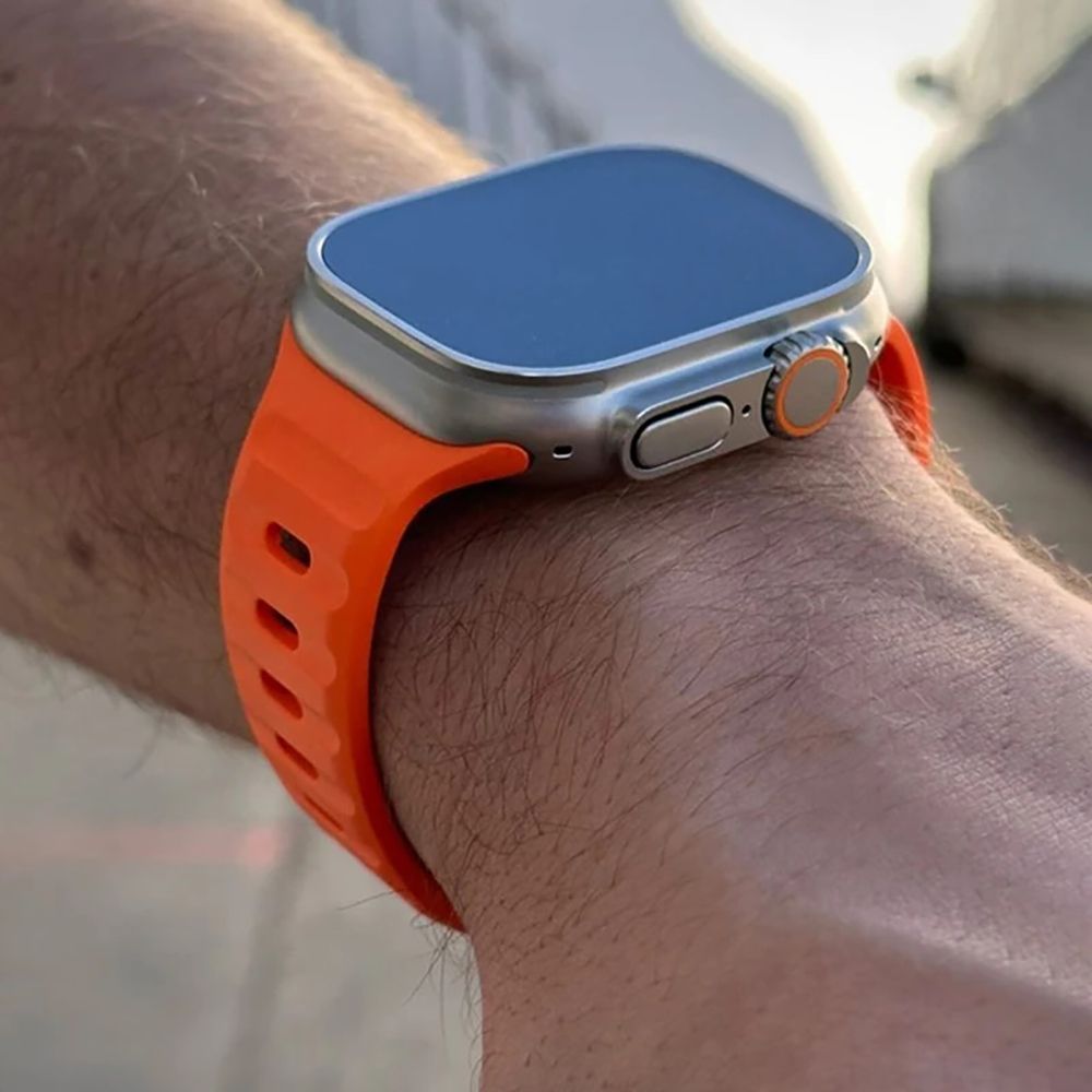 iTok webáruház - Tech-Protect Tech-Protect IconBand Line szíj Apple Watch 4 / 5 / 6 / 7 / 8 / 9 / SE / Ultra 1 / 2 készülékhez (42/44/45/49 mm) (fekete) 5 Tech-Protect IconBand Line for Apple Watch 4 / 5 / 6 / 7 / 8 / 9 / SE / Ultra 1 / 2 (42/44/45/49 mm) (fekete)