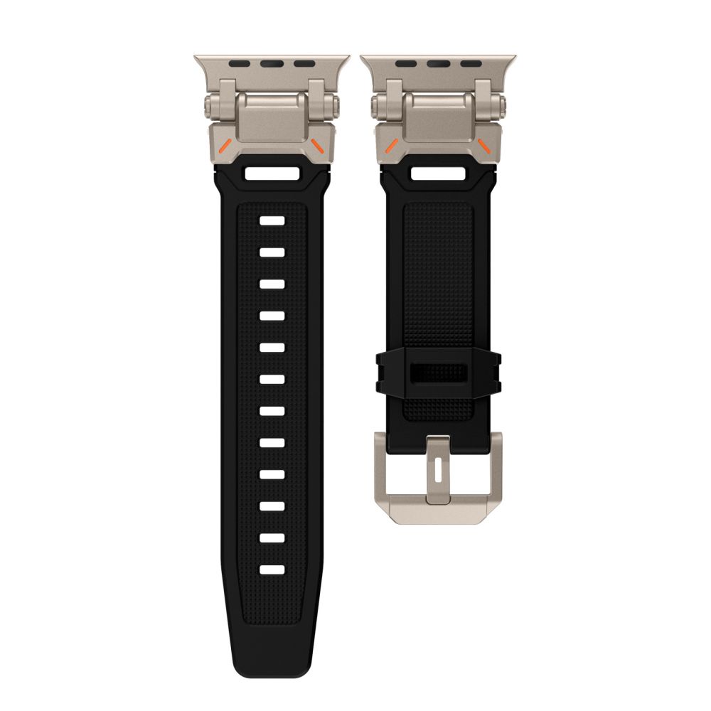 iTok webáruház - Tech-Protect Tech-Protect Delta Pro szíj Apple Watch 4 / 5 / 6 / 7 / 8 / 9 / SE / Ultra 1 / 2 (42/44/45/49 mm) (fekete-titán) 3 Tech-Protect Delta Pro Strap for Apple Watch 4 / 5 / 6 / 7 / 8 / 9 / SE / Ultra 1 / 2 (42/44/45/49 mm) (fekete-titán)