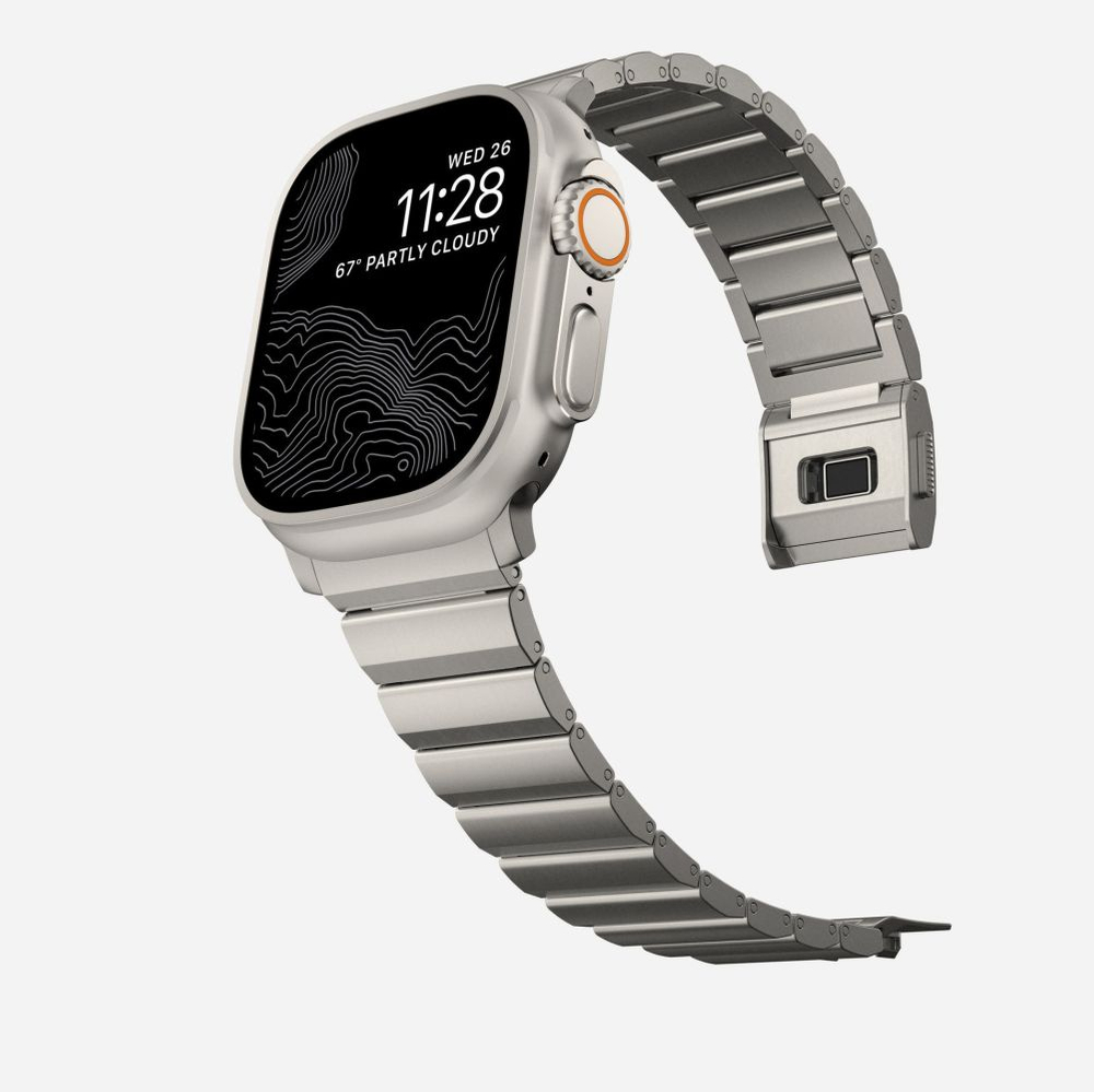 iTok webáruház - Tech-Protect Tech-Protect SteelBand rozsdamentes acél szíj Apple Watch 4 / 5 / 6 / 7 / 8 / 9 / SE / Ultra 1 / 2 készülékekhez (42/44/45/49 mm) (titán) 6 Tech-Protect SteelBand for Apple Watch 4 / 5 / 6 / 7 / 8 / 9 / SE / Ultra 1 / 2 (42/44/45/49 mm) (titán)