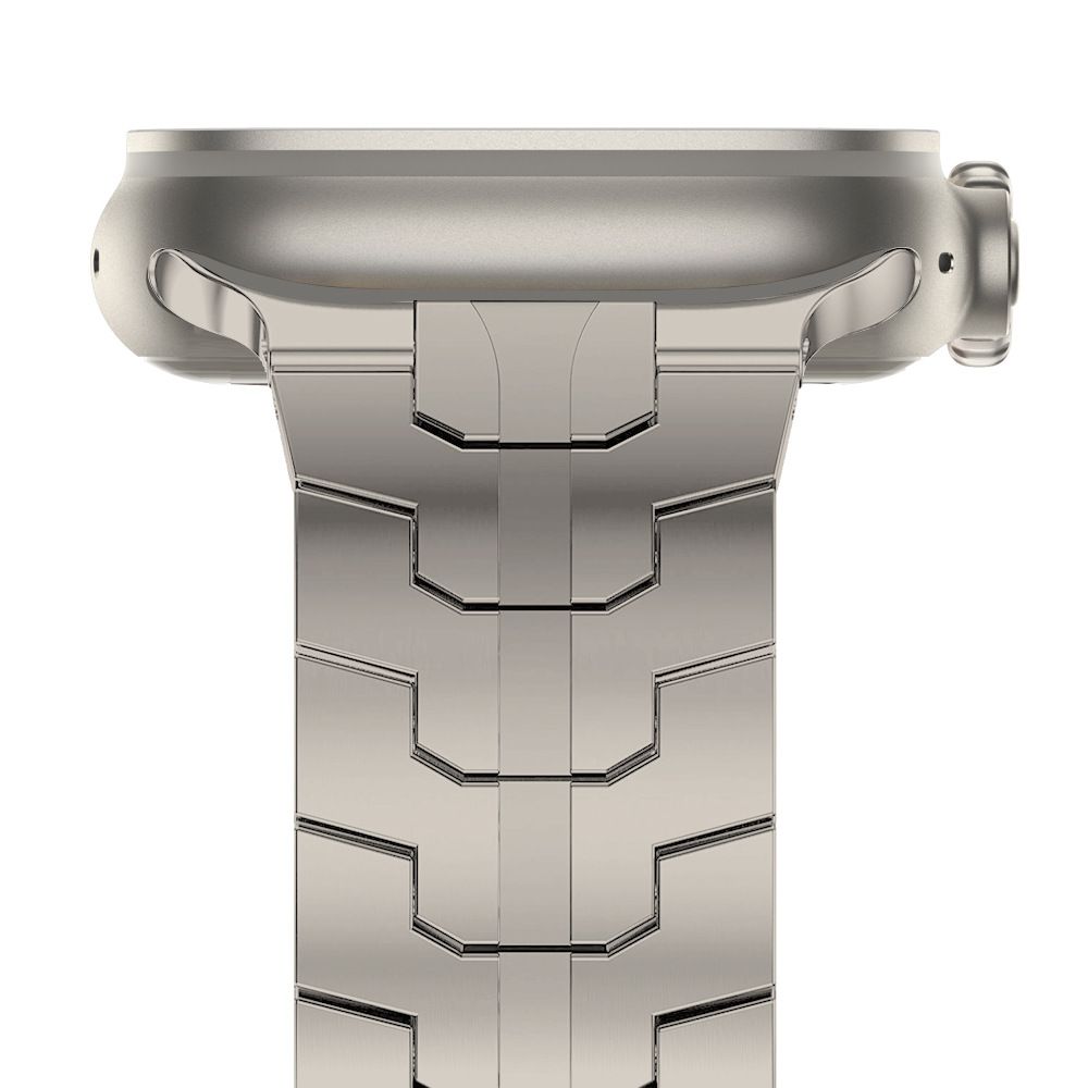 iTok webáruház - Tech-Protect Tech-Protect Stainless Line rozsdamentes acél szíj Apple Watch 4 / 5 / 6 / 7 / 8 / 9 / SE / Ultra 1 / 2 (42/44/45/49 mm) (titán) 3 Tech-Protect Stainless Line bracelet for Apple Watch 4 / 5 / 6 / 7 / 8 / 9 / SE / Ultra 1 / 2 (42/44/45/49 mm) (titán)