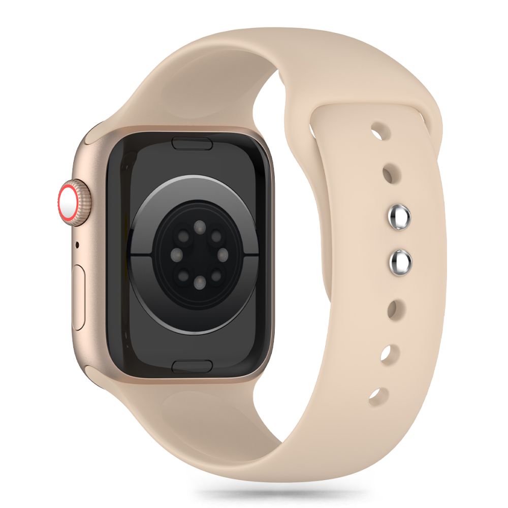 iTok webáruház - Tech-Protect Tech-Protect szilikon szíj Apple Watch 4 / 5 / 6 / 7 / 8 / 9 / SE (38 / 40 / 41 mm) (barna) 3 Tech-Protect Silicone Strap for Apple Watch 4 / 5 / 6 / 7 / 8 / 9 / SE (38 / 40 / 41 mm) (barna)