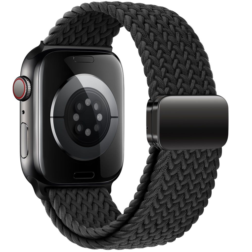 iTok webáruház - Tech-Protect Tech-Protect Nylonmag szíj Apple Watchhoz 42 / 44 / 45 / 49 mm (fekete) 2 Tech-Protect Nylonmag Strap for Apple Watch 4 / 5 / 6 / 7 / 8 / 9 / SE / Ultra 1 / 2 (42 / 44 / 45 / 49 MM) (fekete)