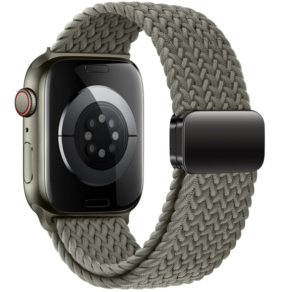 iTok webáruház - Tech-Protect Tech-Protect Nylonmag szíj Apple Watch 4 / 5 / 6 / 7 / 8 / 9 / SE / Ultra 1 / 2 készülékhez (42 / 44 / 45 / 49 mm) (zöld) 2 Tech-Protect Nylonmag Strap for Apple Watch 4 / 5 / 6 / 7 / 8 / 9 / SE / Ultra 1 / 2 (42 / 44 / 45 / 49 MM) (zöld)