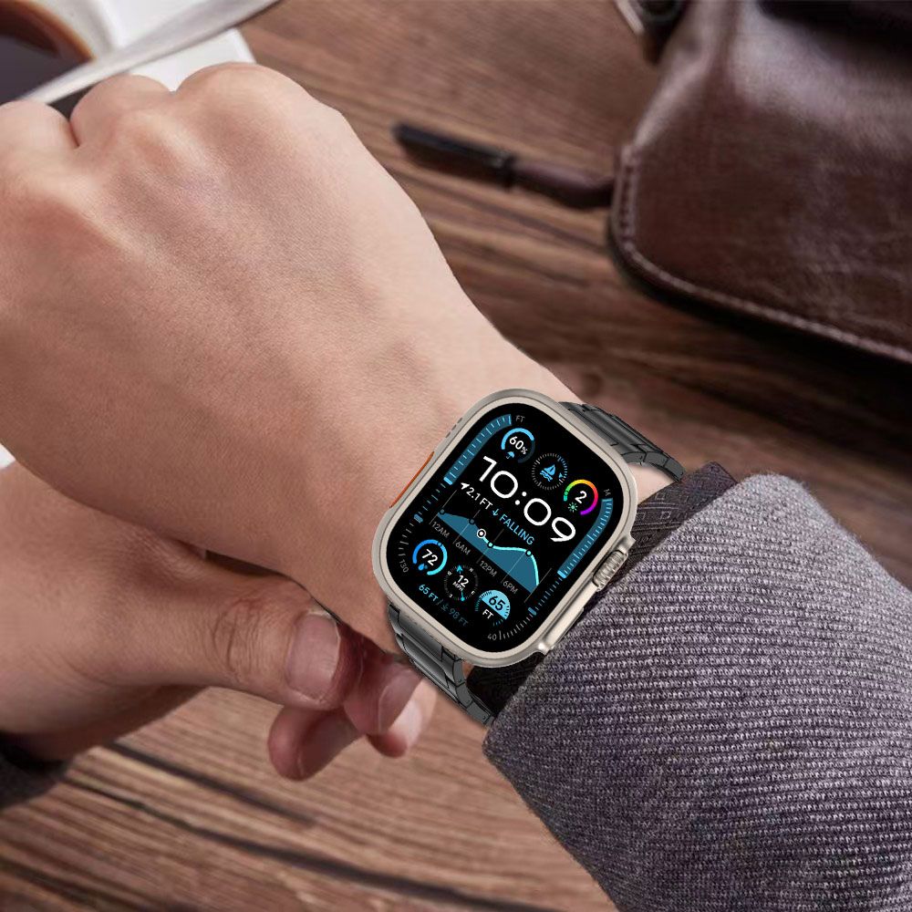 iTok webáruház - Tech-Protect Tech-Protect Stainless rozsdamentes acél szíj Apple Watch 44 / 45 / 46 / 49 mm (ezüst) 4 Tech-Protect Stainless Bracelet for Apple Watch 44 / 45 / 46 / 49 mm (ezüst)