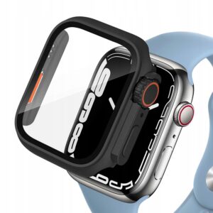Tech-Protect Defense360 tok Apple Watch 46 mm – fekete (narancssárga)