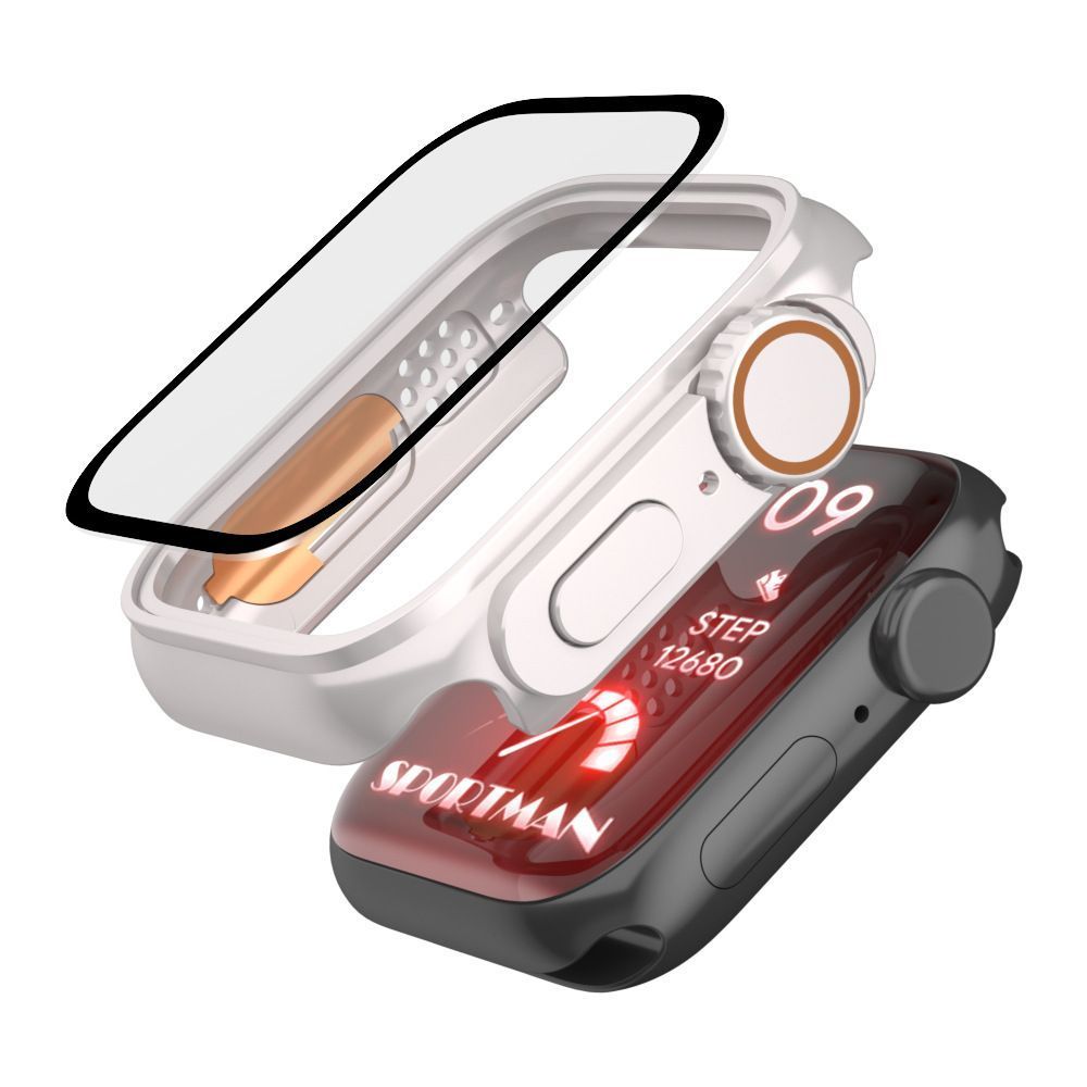 iTok webáruház - Tech-Protect Tech-Protect Defense360 tok Apple Watch 46 mm – fekete (narancssárga) 2 Tech-Protect Defense360 Case for Apple Watch 46mm - Black (narancssárga)