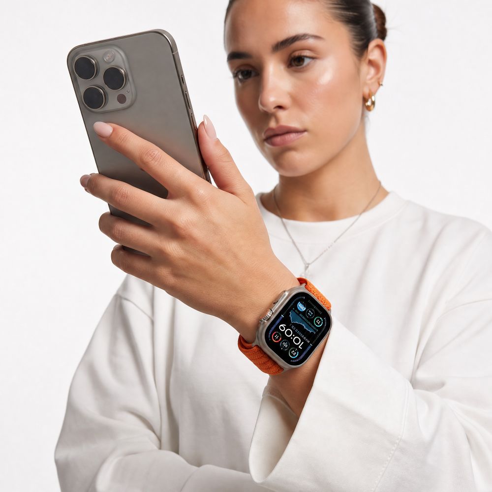 iTok webáruház - Tech-Protect Tech-Protect Nylon Sport szíj Apple Watch 44 / 45 / 46 / 49 mm (narancssárga) 5 Tech-Protect Nylon Sport Band for Apple Watch 44 / 45 / 46 / 49 mm (narancssárga)
