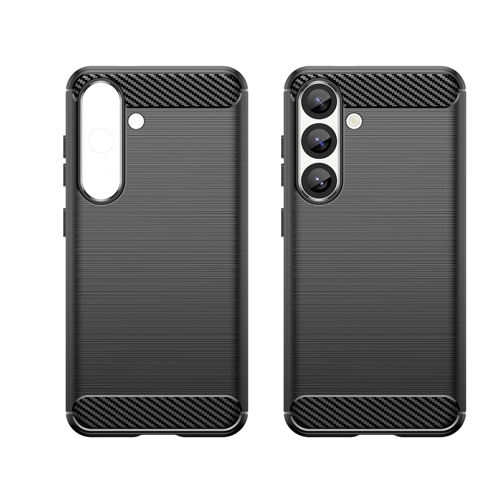 iTok webáruház - Hurtel Carbon Case szilikon tok Xiaomi Poco X7 készülékhez (fekete) 2 Carbon Case Flexible Silicone for Xiaomi Poco X7 (fekete)