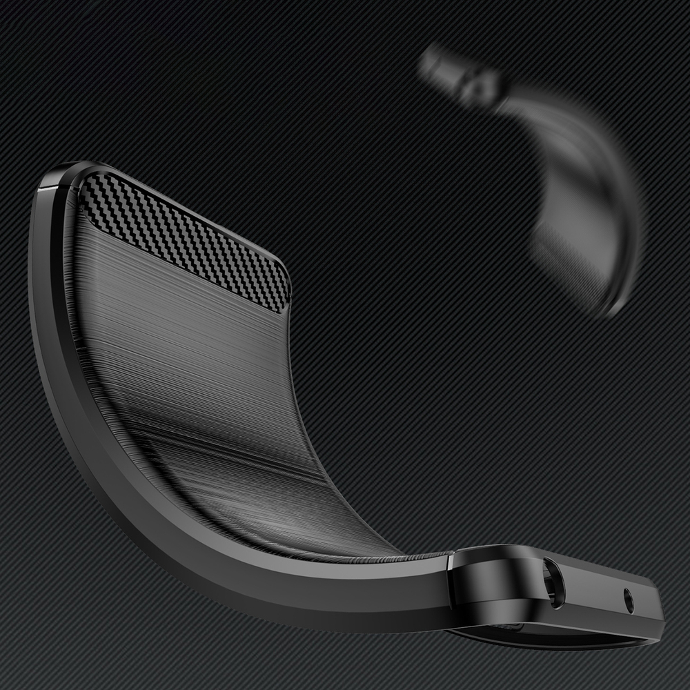 iTok webáruház - Hurtel Carbon Case szilikon tok Xiaomi Poco X7 készülékhez (fekete) 5 Carbon Case Flexible Silicone for Xiaomi Poco X7 (fekete)