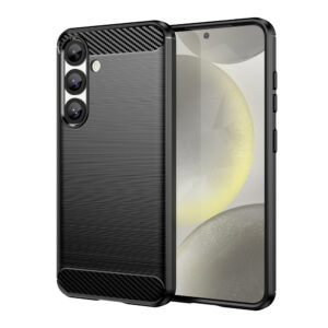 Carbon Case TPU szilikon tok Xiaomi Redmi Turbo 4 / Xiaomi Poco X7 Pro (fekete)