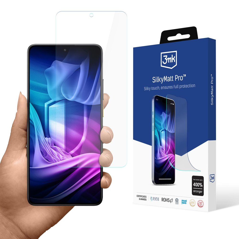 iTok webáruház - 3MK 3mk Silky Matt Pro matt fólia Xiaomi Poco X7 Pro készülékhez 1 3mk Silky Matt Pro matte foil for Xiaomi Poco X7 Pro