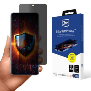 3mk Silky Matt Privacy kijelzővédő fólia Xiaomi Poco X7 készülékhez